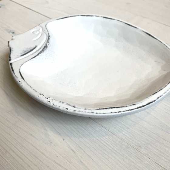 Dekoschale Fisch aus Holz