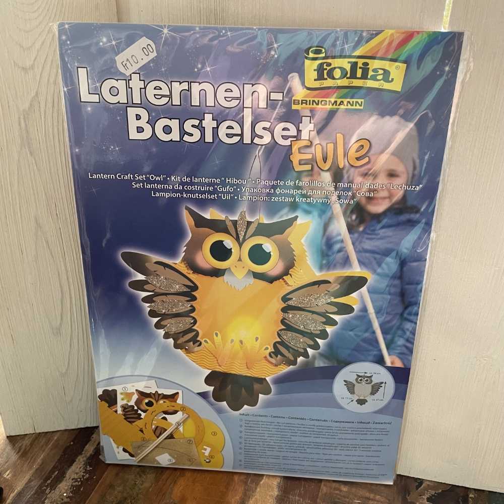 Folia Kit de bricolage lanterne chouette