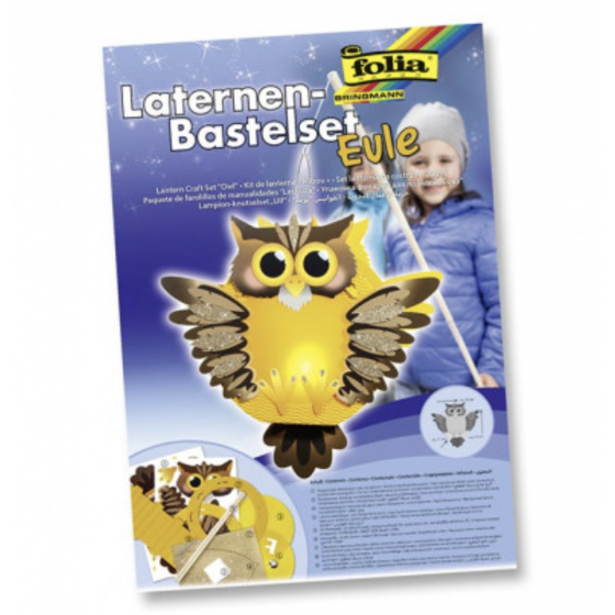 Folia Kit de bricolage lanterne chouette