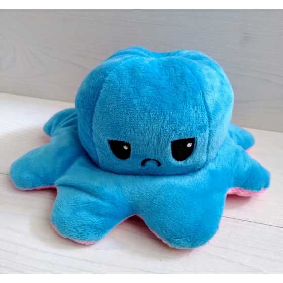 Plüschtier Octopus zum Umdrehen 20 cm