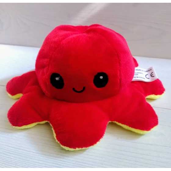 Plüschtier Octopus zum Umdrehen 20 cm