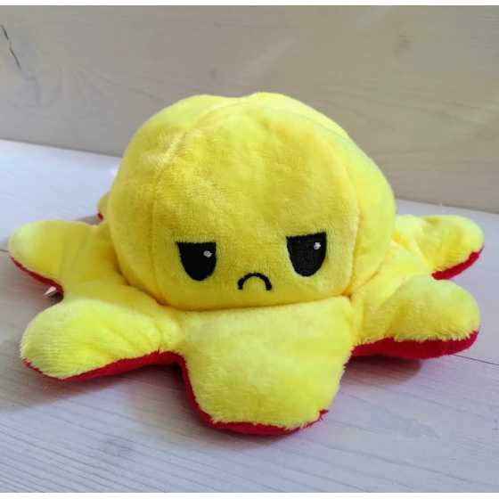 Plüschtier Octopus zum Umdrehen 20 cm