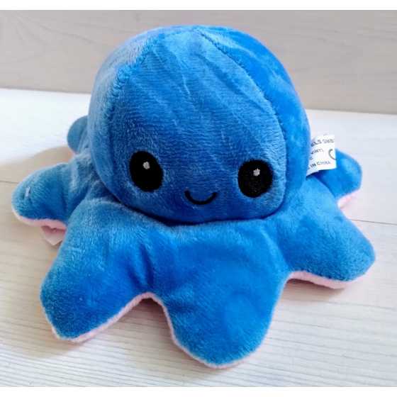 Peluche Octopus retournable 20 cm