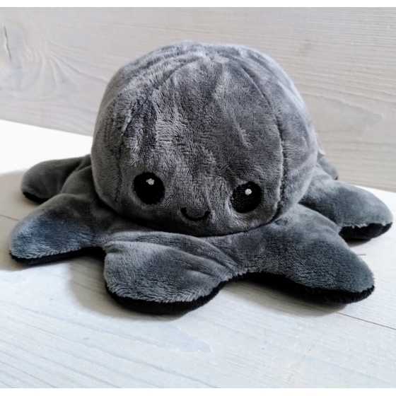 Plüschtier Octopus zum Umdrehen 20 cm