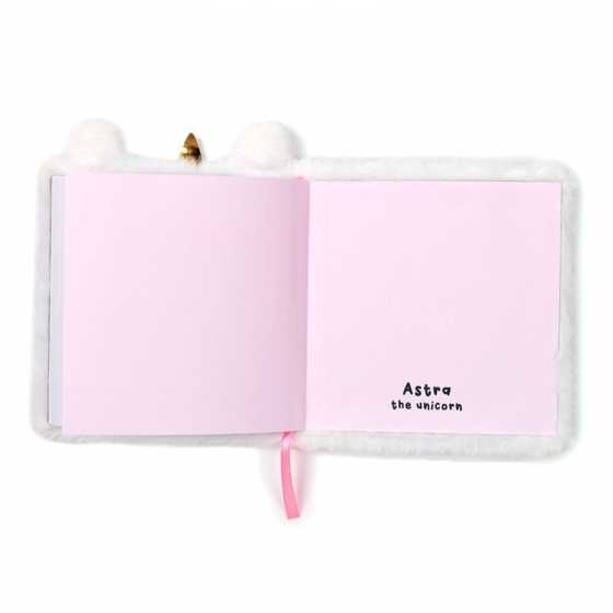 Notizbuch Fluffy - Adoracorns Einhorn