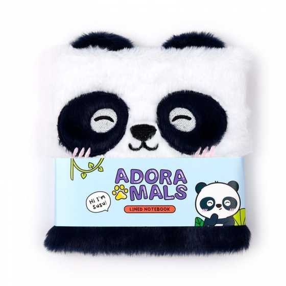 Notizbuch Fluffy - Adoramals Panda