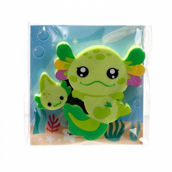 Lot de 2 Gommes - Axolotl (Salamandre)