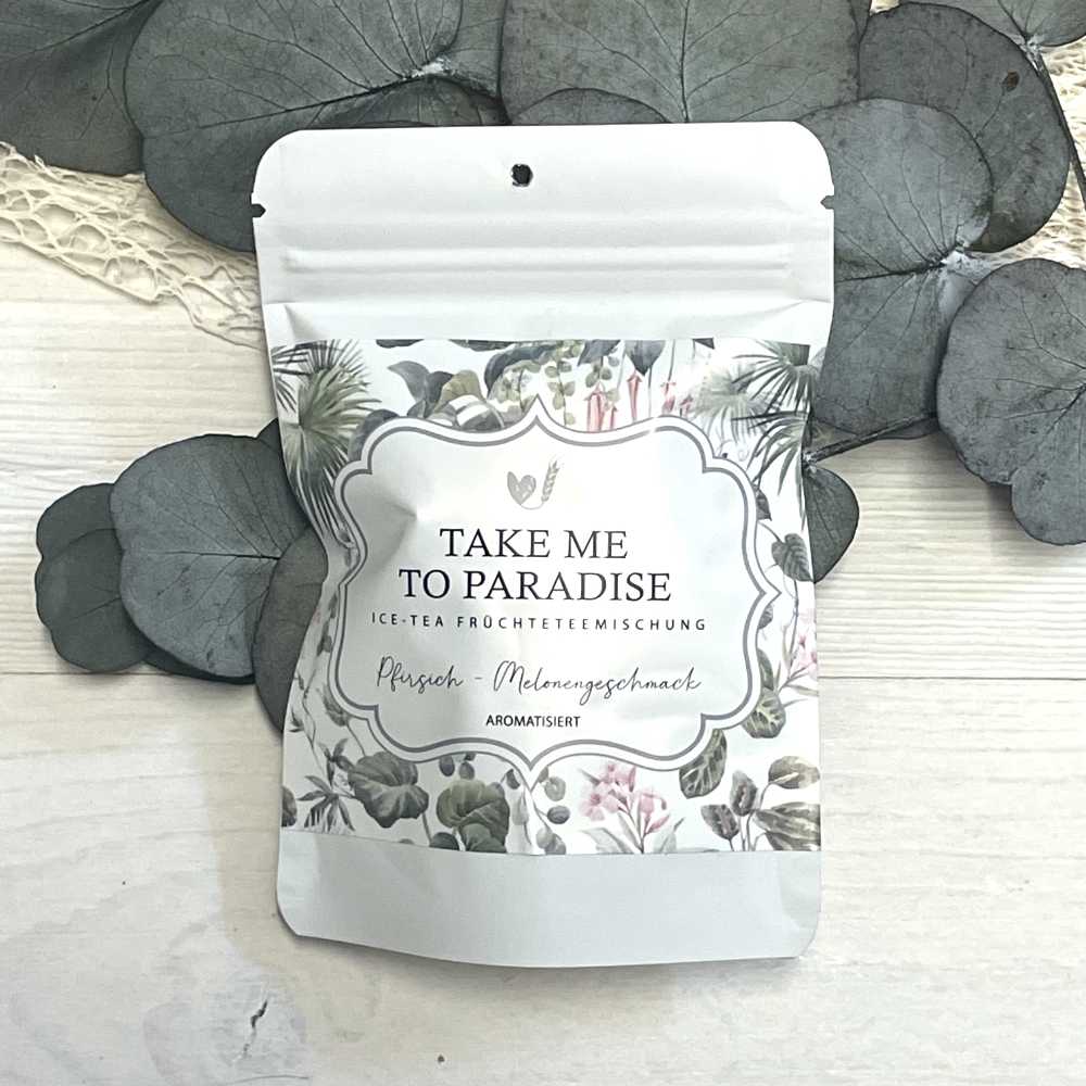 Tee "Take me to paradise" - Ice-tea Früchteteemischung