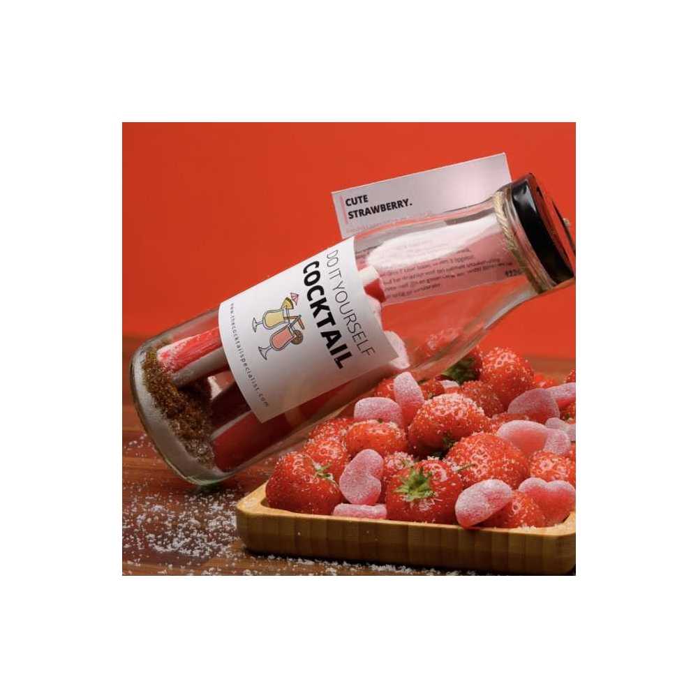 DIY-Cocktail Cute strawberry