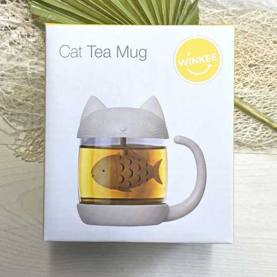 Teetasse mit Infusor "Katze"