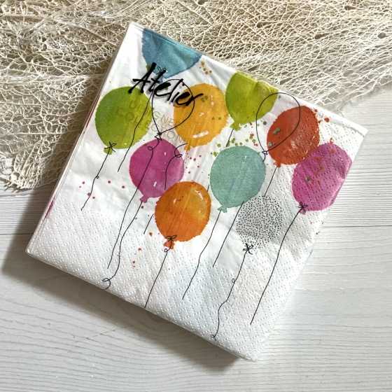 Serviettes Ballons