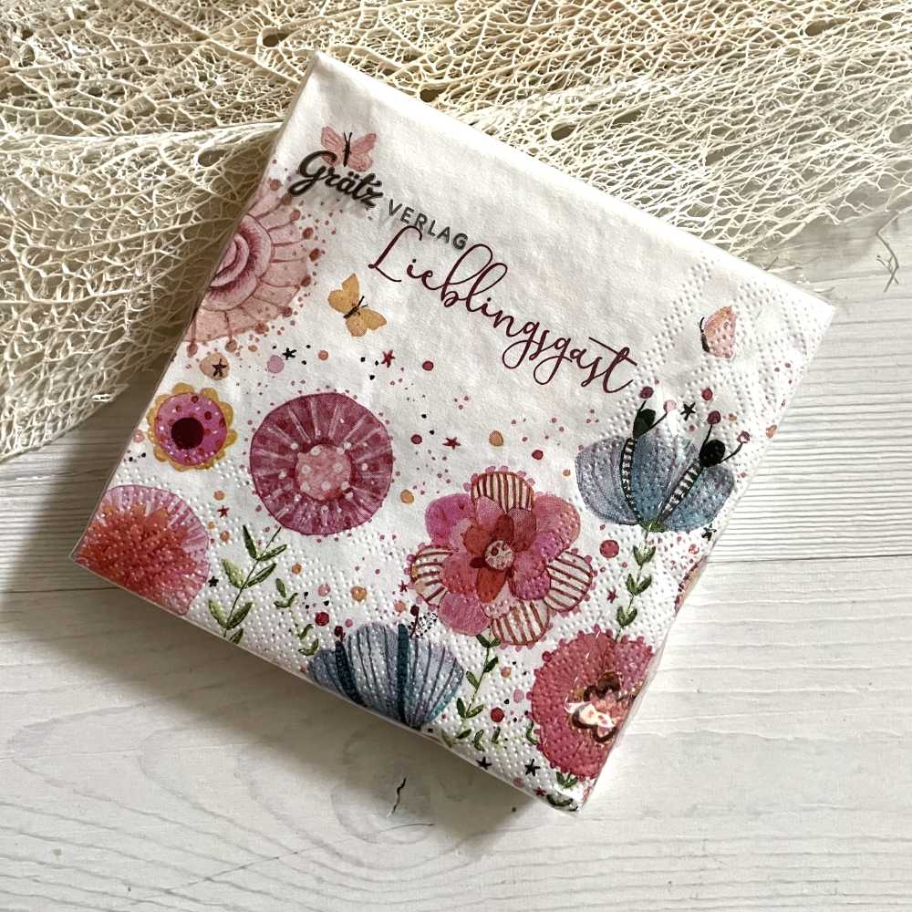 Serviettes "Lieblingsgast"