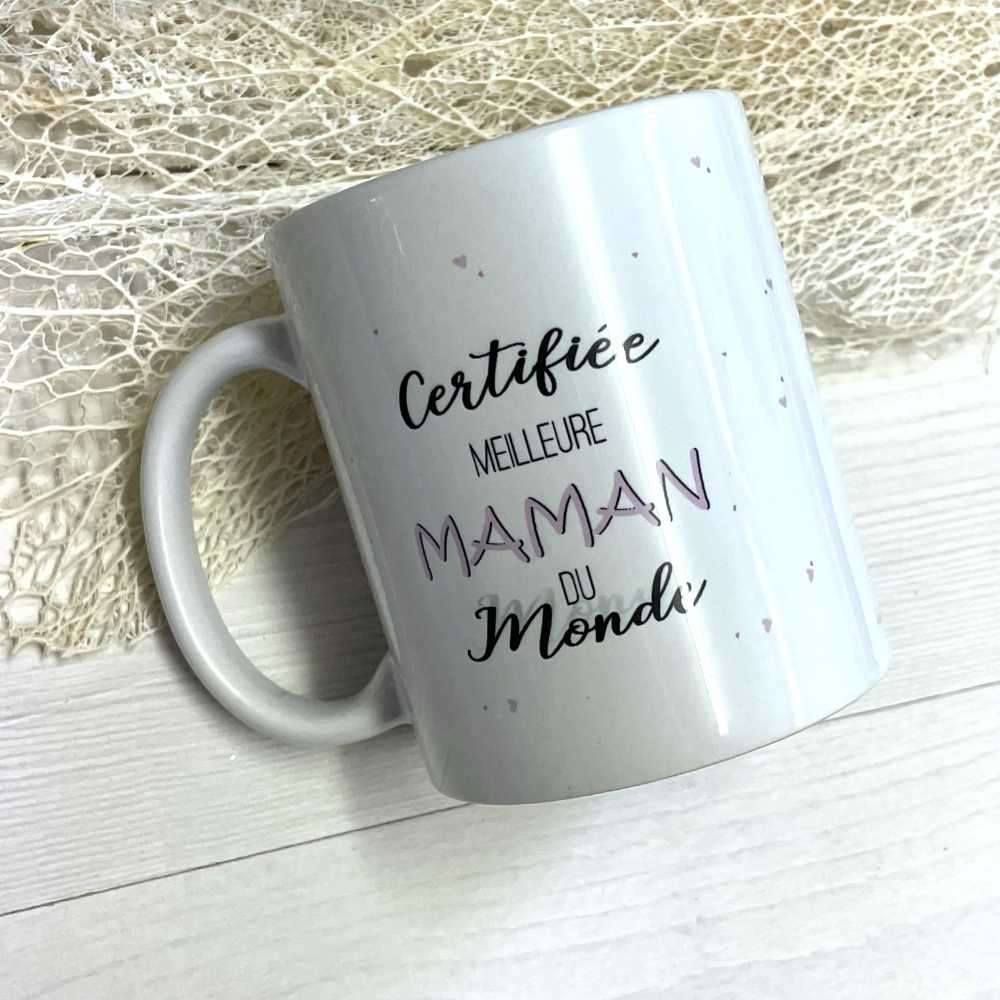 Mug en porcelaine "Maman"