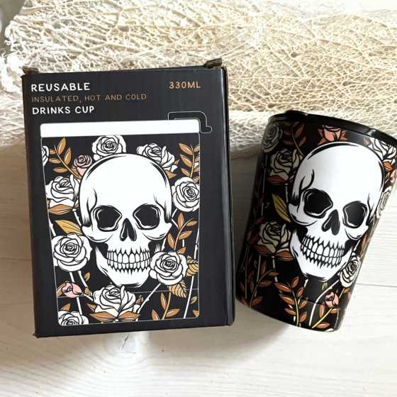 Thermobecher Skulls