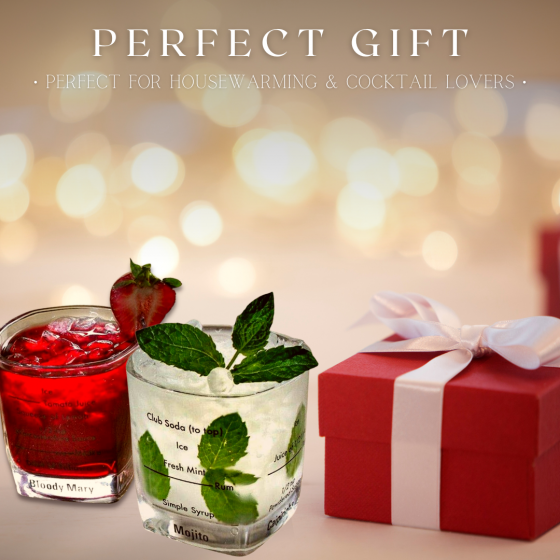 Set de 4 verres à cocktail