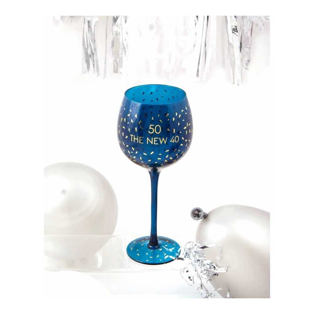 Verre à vin opulent - 50 ans