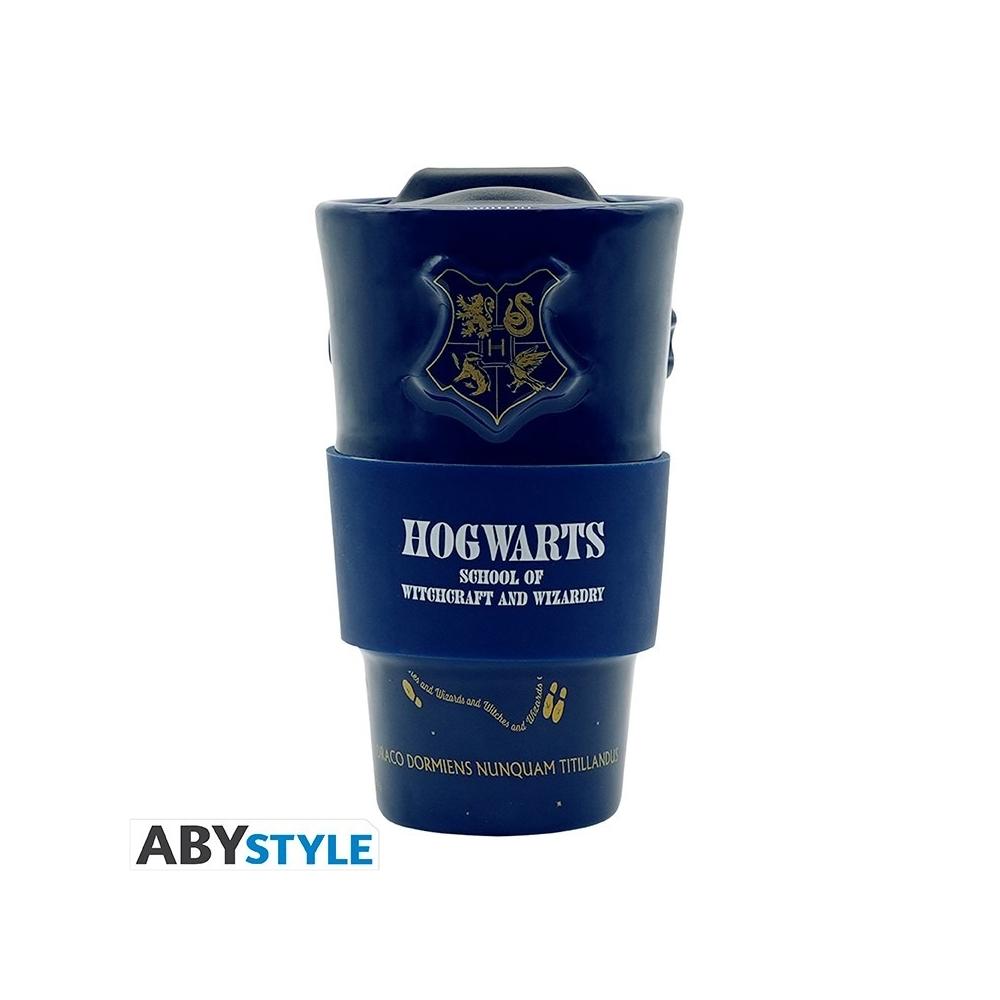 3D-Keramik-Reisebecher Hogwarts - Harry Potter
