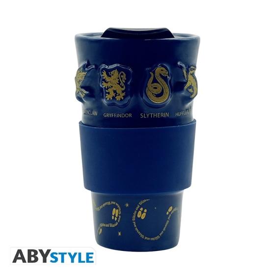 3D-Keramik-Reisebecher Hogwarts - Harry Potter