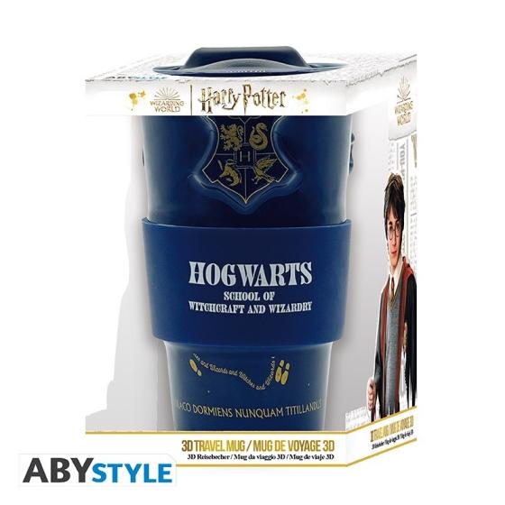 3D-Keramik-Reisebecher Hogwarts - Harry Potter