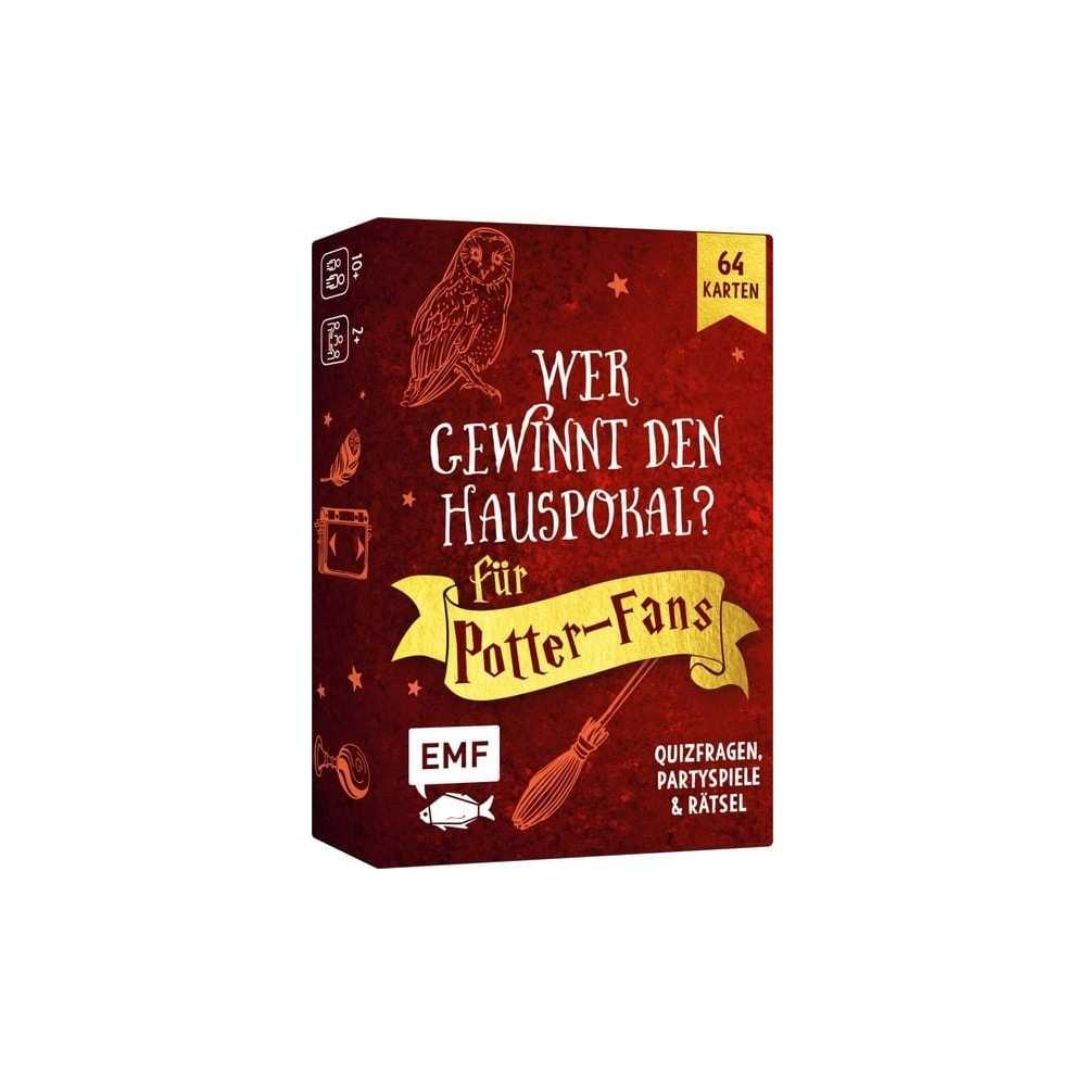 Kartenbox: Wer gewinnt den Hauspokal? Das Partyspiel für alle Harry Potter-Fans - EMF
