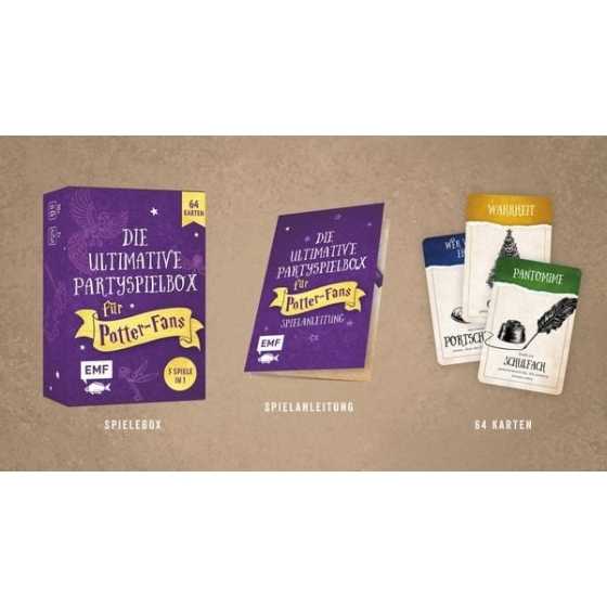 Kartenspiel: Die ultimative Partyspielbox für Harry Potter-Fans