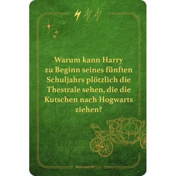 Kartenspiel: Das inoffizielle Quiz für Harry Potter-Fans