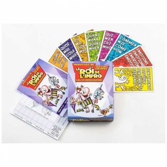 Der König von Impro - Improvisationskartenspiel