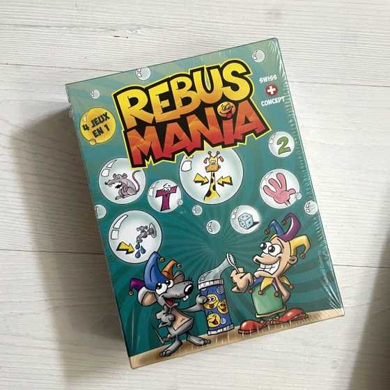 Rebus Mania - Stimmungsvolles und dynamisches Kartenspiel