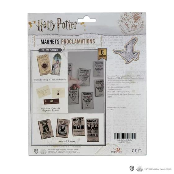 Set aus 6 Magneten - Proclamations - Harry Potter