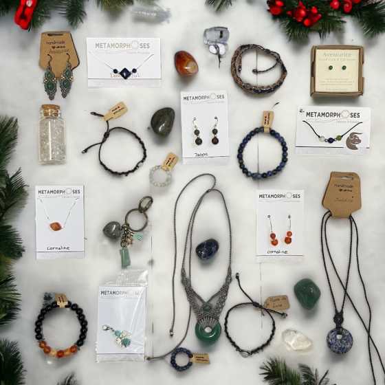 Schmuck und Kristalle - Persönlicher Adventskalender 2024