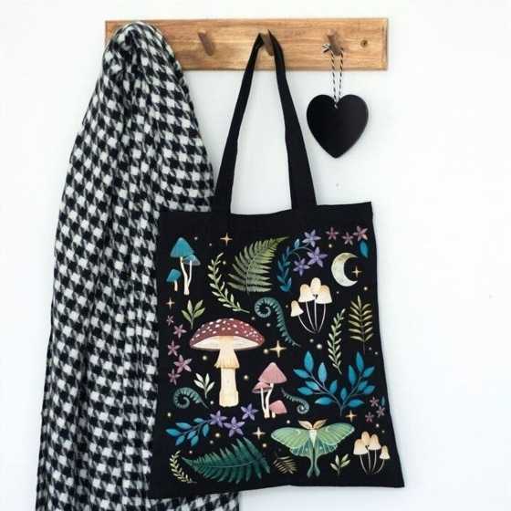 Tasche Tote Bag Dark Forest