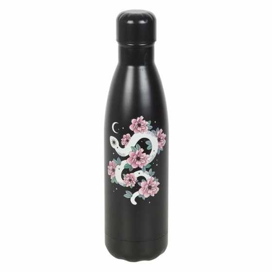 Wasserflasche aus Metall Floral Snake