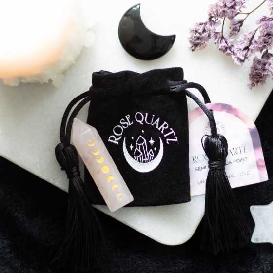 Pointe en Quartz rose