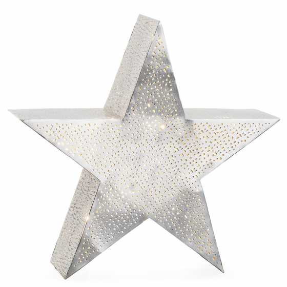 Grosser Led-Stern aus Metall