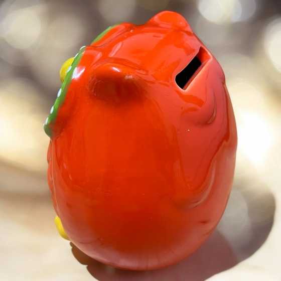 Grande tirelire hibou