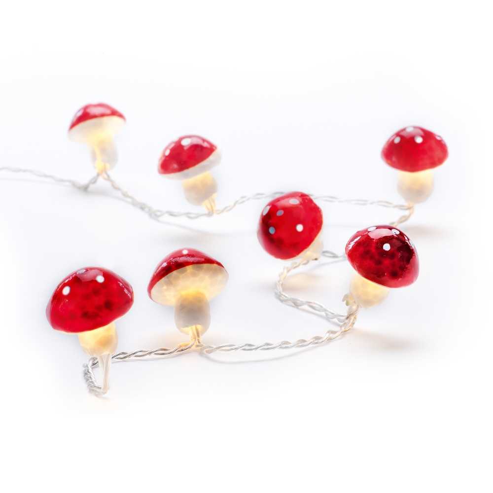 Guirlande lumineuse champignons