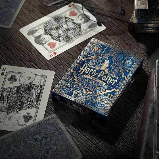 Jeu de cartes version bleu Serdaigle - Harry Potter - Cartes à jouer Harry Potter Raven Claw Blue Theory11
