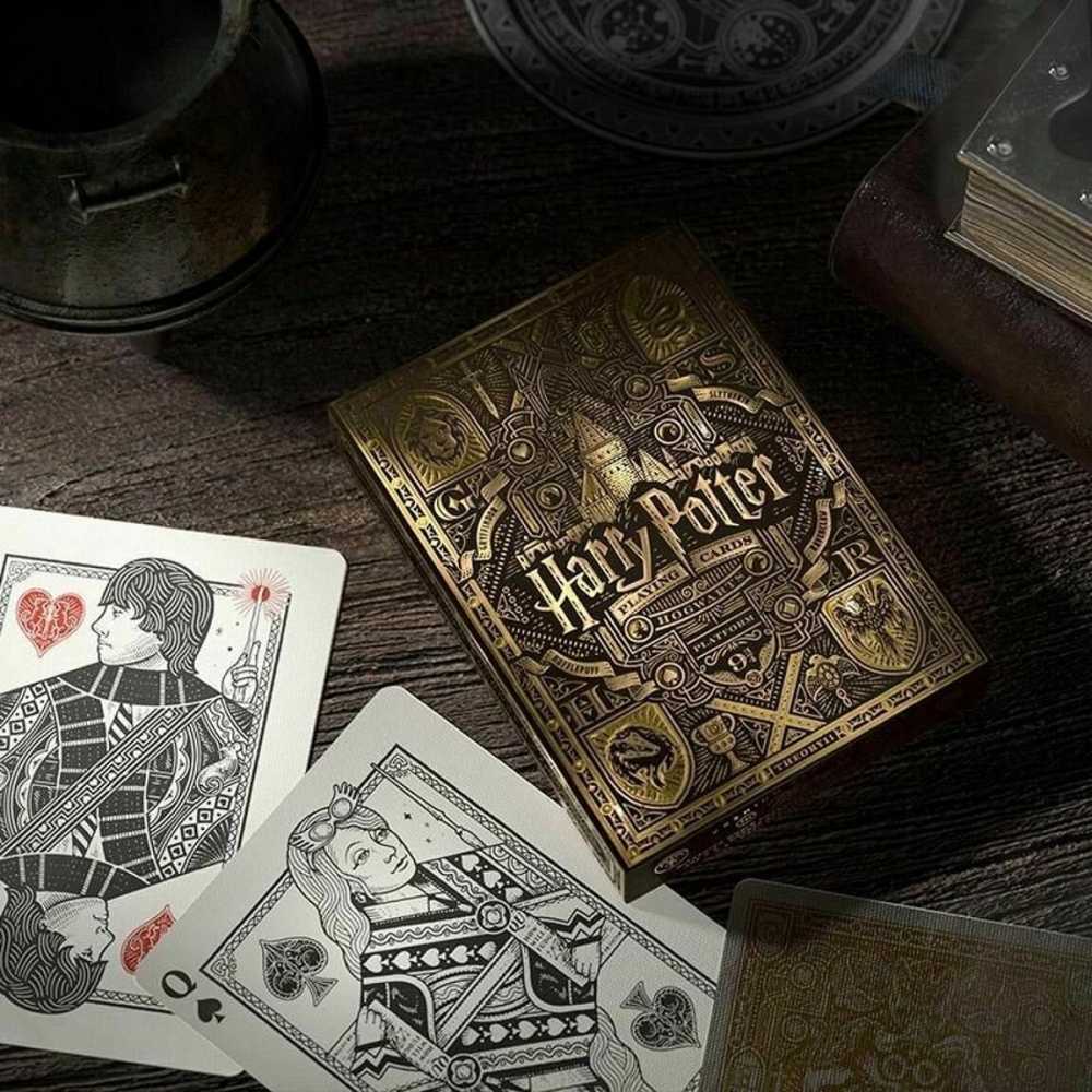 Jeu de cartes version jaune Poufsouffle - Harry Potter - Cartes à jouer Harry Potter Poufsouffle Yellow Theory11