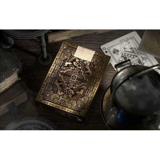 Kartenspiel gelbe Version Hufflepuff - Harry Potter - Spielkarten Harry Potter Hufflepuff Yellow Theory11