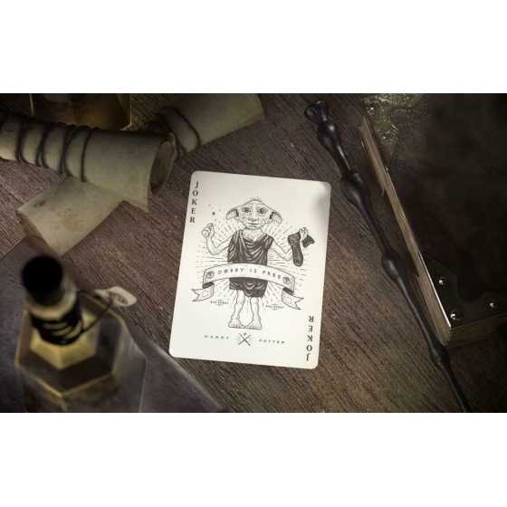 Jeu de cartes version jaune Poufsouffle - Harry Potter - Cartes à jouer Harry Potter Poufsouffle Yellow Theory11