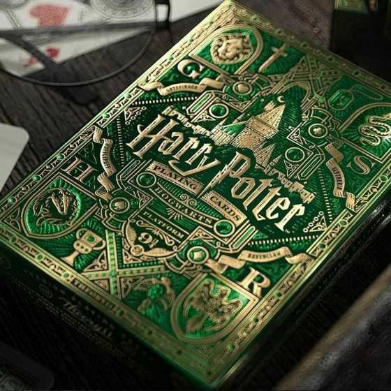 Jeu de cartes version vert Serpentard - Harry Potter - Harry Potter Serpentard Théorie Verte11 cartes à jouer