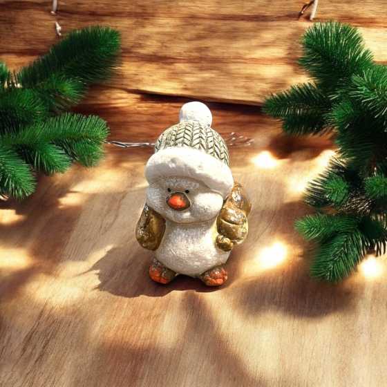 Petit oiseau en terracotta - sac