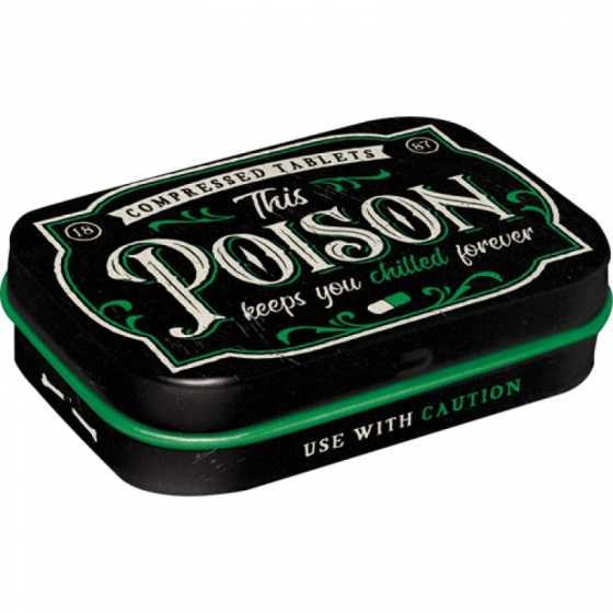 This Poison Mint Box 15g - Nostalgic Art