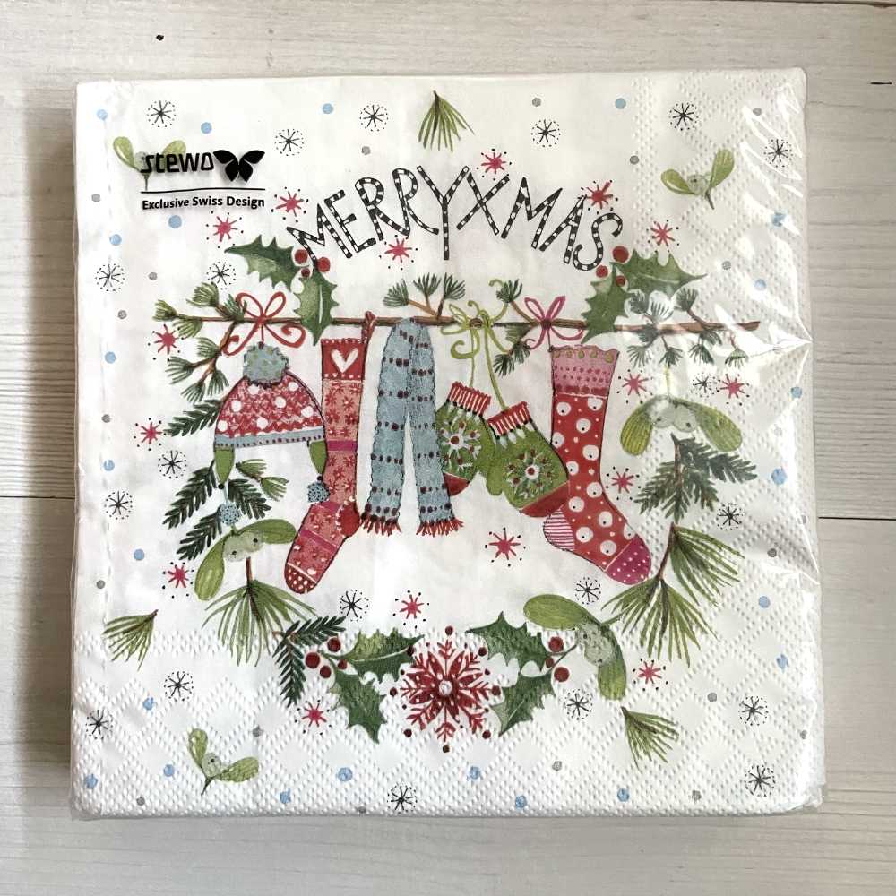 Serviettes MerryXmas