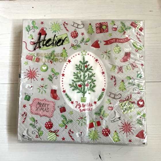 SERVIETTES papier, décoration table de noël, Boutique, Fribourg, Suisse idées cadeaux