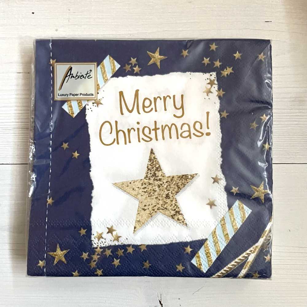 Serviettes Merry Christmas