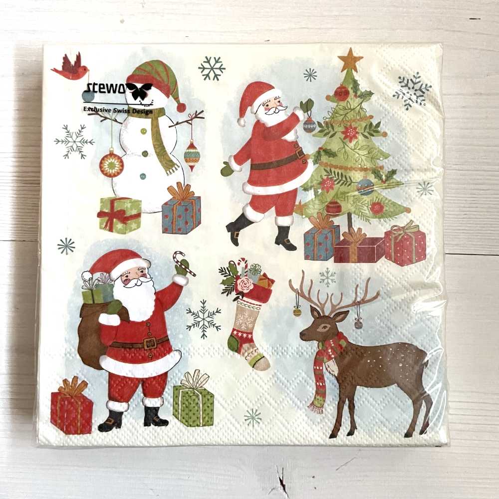 Servietten Weihnachten