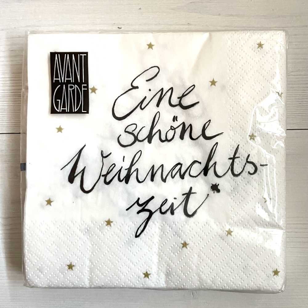 Servietten Weihnachtsfeierzeit