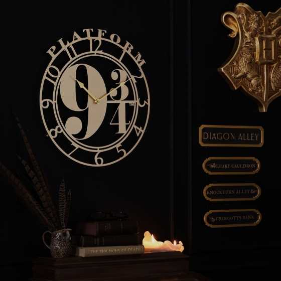 Horloge murale 9 ¾ - Harry Potter Alumni de Warner Bros