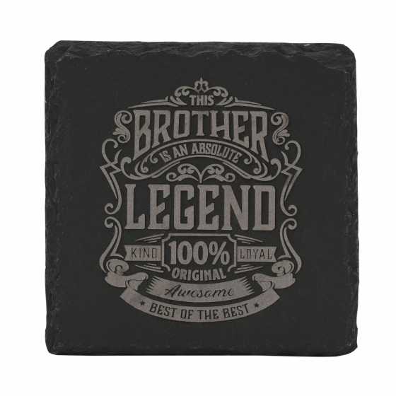 Untersetzer aus Schiefer Harvey Makin Legend - Brother